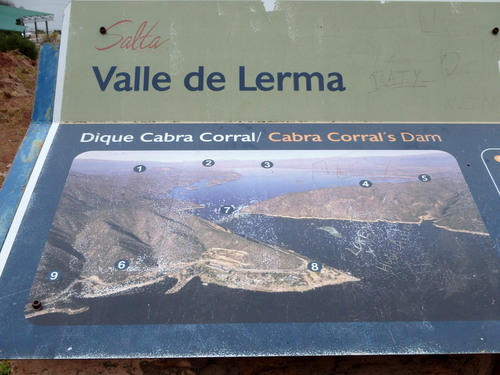 A reminder that we are in Salta Province in Lerma Valley.